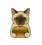 食べるねこ（個別スタンプ：32）