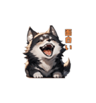 疾風のオオカミ（個別スタンプ：6）