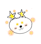 ハート耳うさぎのスタンプ（個別スタンプ：32）