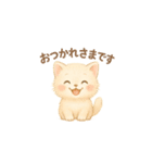 ふわふわ猫タイム（個別スタンプ：13）