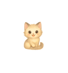ふわふわ猫タイム（個別スタンプ：30）