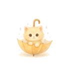 ふわふわ猫タイム（個別スタンプ：32）