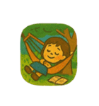 絵本の中の優しい時間 日常 毎日（個別スタンプ：10）