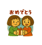 絵本の中の優しい時間 日常 毎日（個別スタンプ：28）