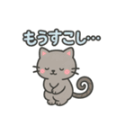 しっぽぐるぐるネコの日常スタンプ（個別スタンプ：28）
