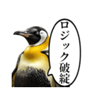 全否定するコウテイペンギン（個別スタンプ：15）