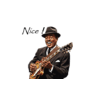 おしゃれでクールなJAZZミュージシャン（個別スタンプ：14）