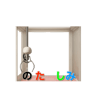 クレーンで文字運び Vol.1（個別スタンプ：11）