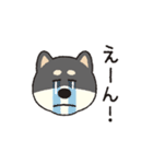 しばいぬさん（黒）（個別スタンプ：33）