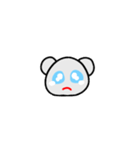 細かく使い分けができる泣きっこぐま（個別スタンプ：2）