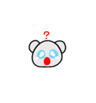 細かく使い分けができる泣きっこぐま（個別スタンプ：20）