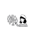 どこにいるの？世界の友だちパック（個別スタンプ：10）