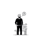 どこにいるの？世界の友だちパック（個別スタンプ：22）