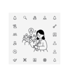 どこにいるの？世界の友だちパック（個別スタンプ：31）