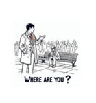 どこにいるの？世界の友だちパック（個別スタンプ：39）