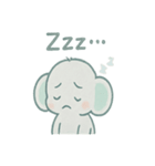 やさしさ満点！ちびゾウ・パオちゃん（個別スタンプ：35）