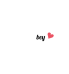 英字 シンプル文字 英単語 ハート 40（個別スタンプ：9）