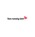 英字 シンプル文字 英単語 ハート 40（個別スタンプ：15）