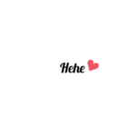 英字 シンプル文字 英単語 ハート 40（個別スタンプ：36）