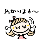 ゆるかわ♡敬語♡毎日（個別スタンプ：27）