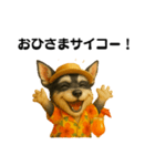 常夏シュナウザー（個別スタンプ：25）