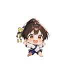 武闘魂の少女（個別スタンプ：8）
