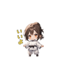 武闘魂の少女（個別スタンプ：12）