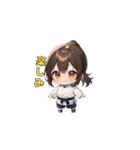 武闘魂の少女（個別スタンプ：15）