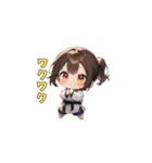 武闘魂の少女（個別スタンプ：16）