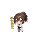 武闘魂の少女（個別スタンプ：20）