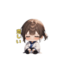武闘魂の少女（個別スタンプ：21）