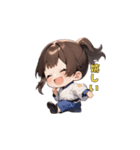 武闘魂の少女（個別スタンプ：22）