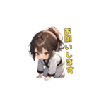 武闘魂の少女（個別スタンプ：26）