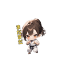 武闘魂の少女（個別スタンプ：29）