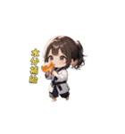 武闘魂の少女（個別スタンプ：32）