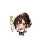 武闘魂の少女（個別スタンプ：34）