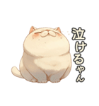 関西弁×ぽっちゃり猫！シロモチさん。（個別スタンプ：5）