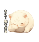 関西弁×ぽっちゃり猫！シロモチさん。（個別スタンプ：14）