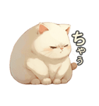関西弁×ぽっちゃり猫！シロモチさん。（個別スタンプ：19）