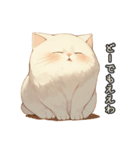 関西弁×ぽっちゃり猫！シロモチさん。（個別スタンプ：22）