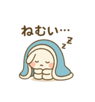 しろまるがんばる。ときどきサボる。（個別スタンプ：5）