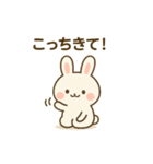 しろまるがんばる。ときどきサボる。（個別スタンプ：37）