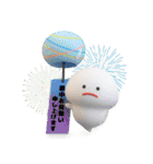 みじめちゃん 夏と海のいきもの （3D）（個別スタンプ：25）