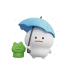 みじめちゃん 夏と海のいきもの （3D）（個別スタンプ：40）