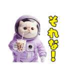 惑星Xからの物体ねこ（個別スタンプ：13）