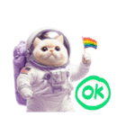 惑星Xからの物体ねこ（個別スタンプ：15）