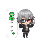 電脳不良娘：インターフェース・アイズ（個別スタンプ：7）