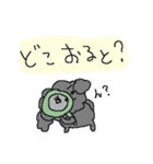 福岡大好き！ 黒いトイプードル！（個別スタンプ：21）