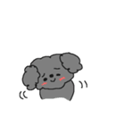 福岡大好き！ 黒いトイプードル！（個別スタンプ：38）