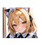 金髪 ＆ 幸せな笑顔0（個別スタンプ：16）